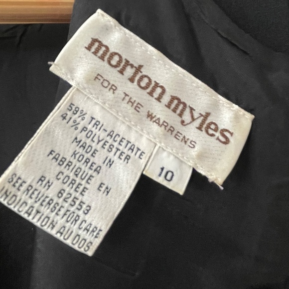 Vintage Morton Myles for the Warrens Dress M Classic Jackie Kennedy Style 80s - Picture 11 of 11